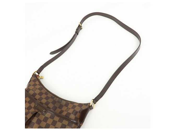 Borsa a spalla Louis Vuitton Damier Bloomsbury PM Brown N42251 - vista 6