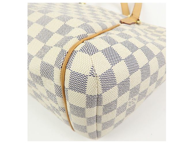 Borsa Tote Louis Vuitton Damier Azur Totally PM Borsa a Tracolla N51261 - vista 12