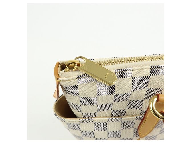 Borsa Tote Louis Vuitton Damier Azur Totally PM Borsa a Tracolla N51261 - vista 16