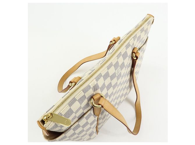 Borsa Tote Louis Vuitton Damier Azur Totally PM Borsa a Tracolla N51261 - vista 17