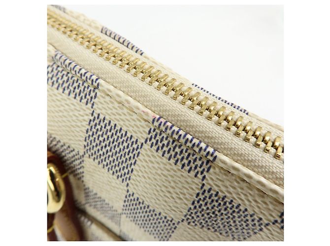 Borsa Tote Louis Vuitton Damier Azur Totally PM Borsa a Tracolla N51261 - vista 18