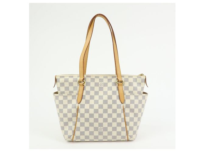 Borsa Tote Louis Vuitton Damier Azur Totally PM Borsa a Tracolla N51261 - vista 2