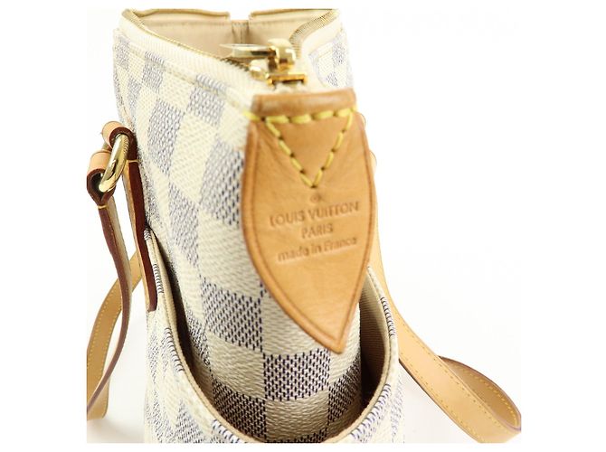 Borsa Tote Louis Vuitton Damier Azur Totally PM Borsa a Tracolla N51261 - vista 23