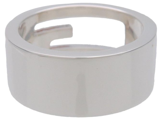 GUCCI Anello G Ring Cut Out SV925 Argento #9 US4.5 EU48 HK9.5 - vista 2
