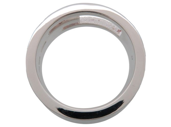 GUCCI Anello G Ring Cut Out SV925 Argento #9 US4.5 EU48 HK9.5 - vista 3