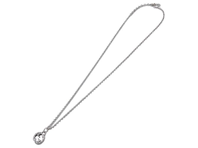Collana GUCCI Interlocking G Arabesque SV925 Silver - vista 3
