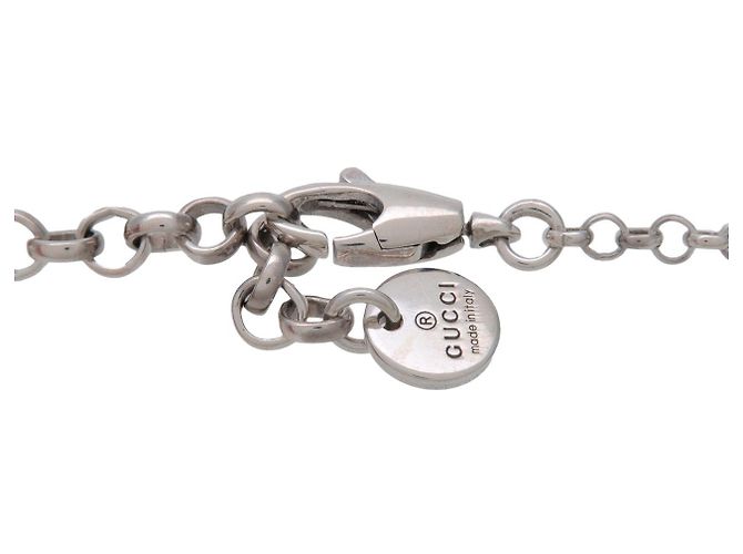 Collana GUCCI Interlocking G Arabesque SV925 Silver - vista 4