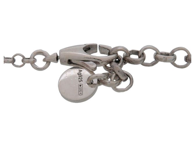 Collana GUCCI Interlocking G Arabesque SV925 Silver - vista 5