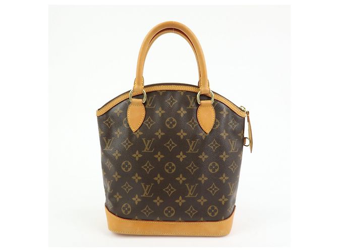 Louis Vuitton Monogram Lockit Hand Bag Tote Bag Brown M40102 - vista 2