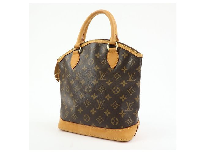 Louis Vuitton Monogram Lockit Hand Bag Tote Bag Brown M40102 - vista 3