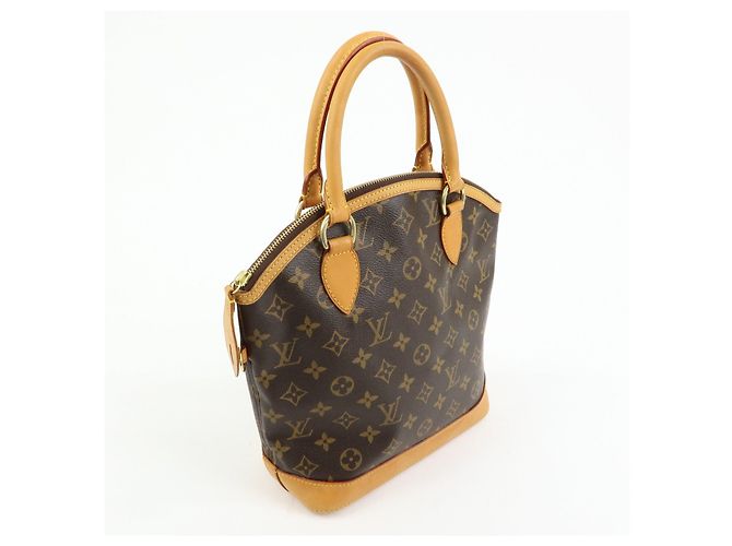 Louis Vuitton Monogram Lockit Hand Bag Tote Bag Brown M40102 - vista 4