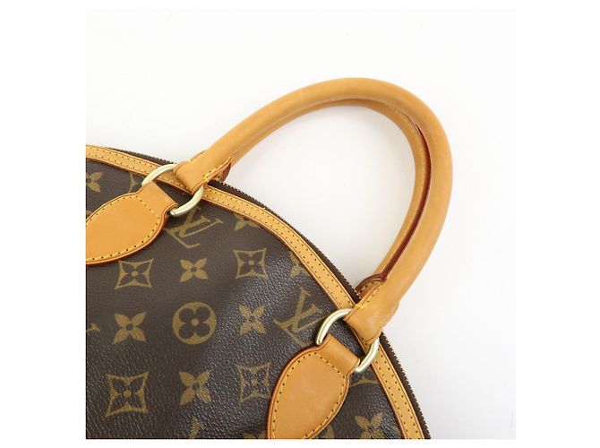 Louis Vuitton Monogram Lockit Hand Bag Tote Bag Brown M40102 - vista 6
