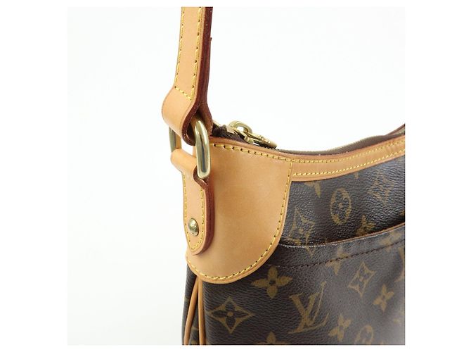 Borsa a spalla Louis Vuitton Monogram Odeon PM Marrone M56390 - vista 14