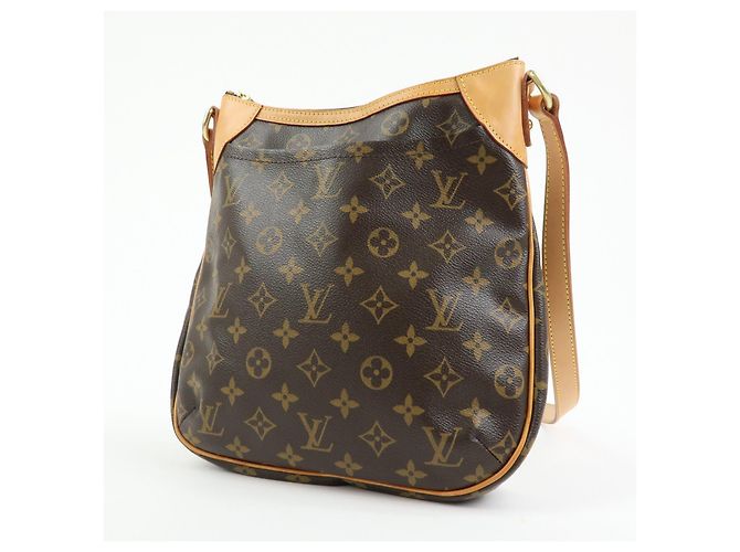 Borsa a spalla Louis Vuitton Monogram Odeon PM Marrone M56390 - vista 3