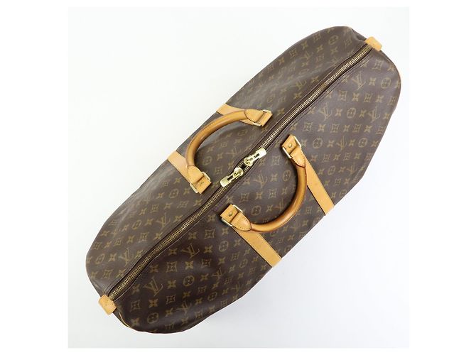 Louis Vuitton Monogram Keep All 60 Boston Bag Brown M41422 - vista 16