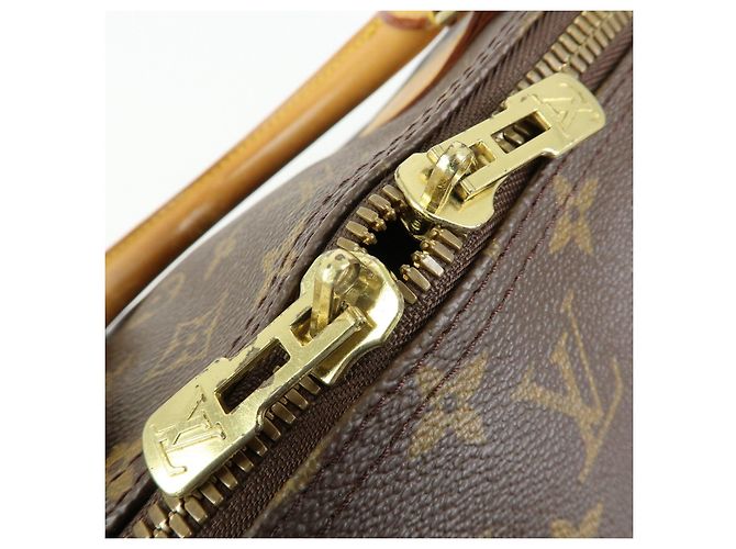 Louis Vuitton Monogram Keep All 60 Boston Bag Brown M41422 - vista 17
