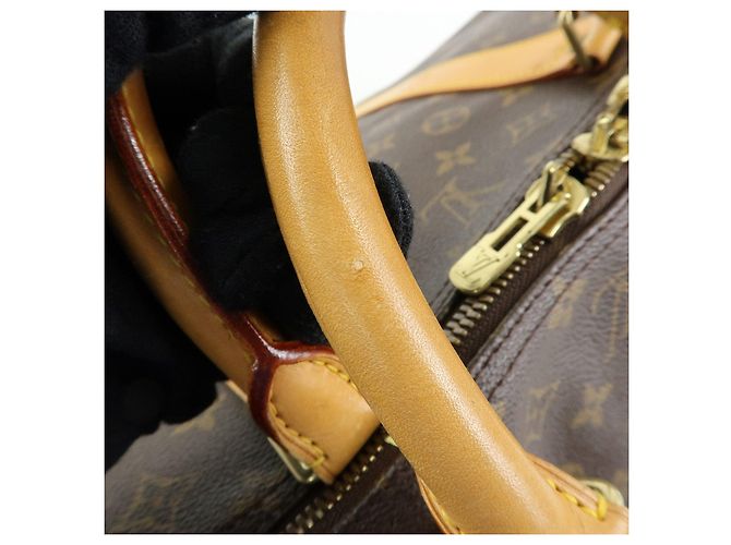 Louis Vuitton Monogram Keep All 60 Boston Bag Brown M41422 - vista 9