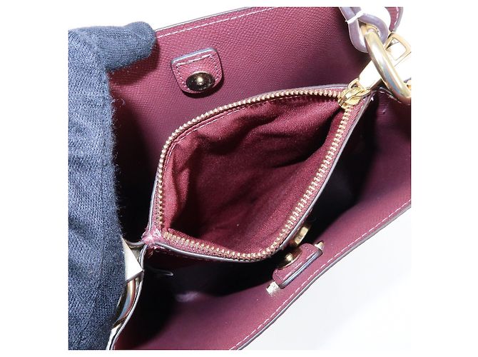 COACH Bolso de hombro 2Way y bolso de mano de cuero PVC Signature Beige Brown - vista 22