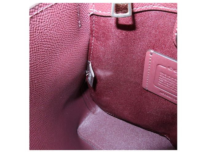 COACH Bolso de hombro 2Way y bolso de mano de cuero PVC Signature Beige Brown - vista 23