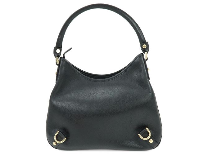 Borsa a tracolla e borsa a mano GUCCI Abbey in pelle Nera 130738 - vista 2