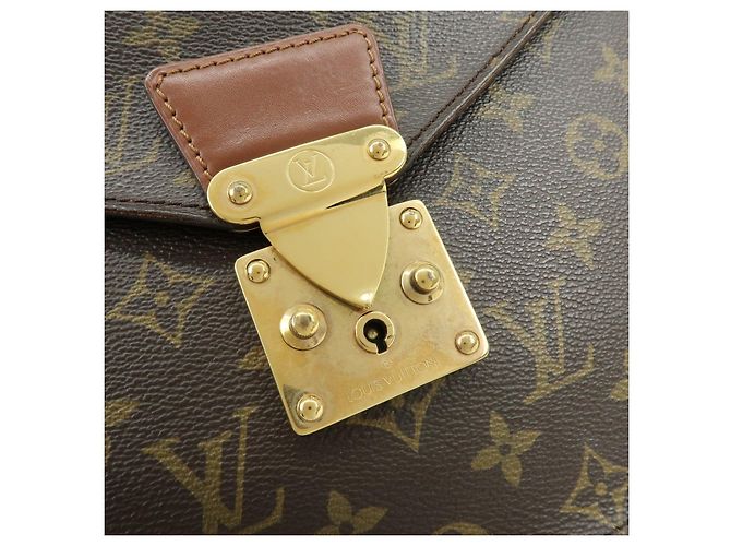 Louis Vuitton Monogram Porte Documents Bandouliere Brown M53338 - vista 17