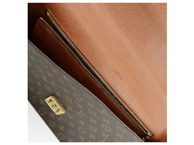 Louis Vuitton Monogram Porte Documents Bandouliere Brown M53338 - vista 22