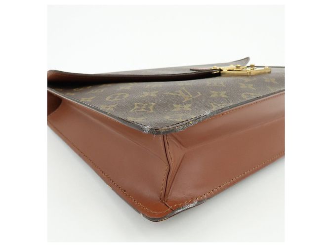 Louis Vuitton Monogram Porte Documents Bandouliere Brown M53338 - vista 9