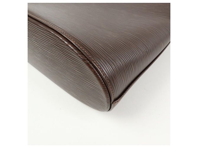 Borsa a tracolla Louis Vuitton Epi Verso in pelle Mocha M5281D - vista 12