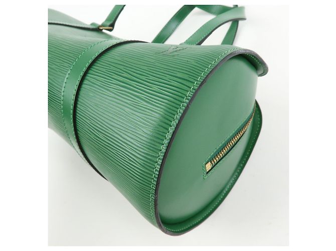 Borsa Louis Vuitton Epi Soufflot Borneo Green M52224 - vista 10