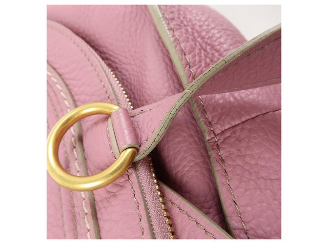 Chloé Borsa a spalla e tracolla Chloe Marcie in pelle Viola - vista 12