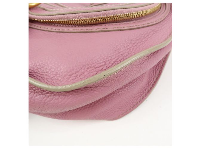 Chloé Borsa a spalla e tracolla Chloe Marcie in pelle Viola - vista 15
