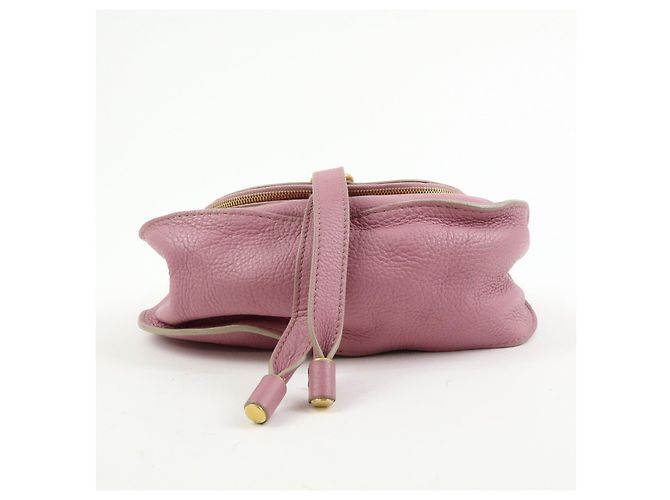 Chloé Borsa a spalla e tracolla Chloe Marcie in pelle Viola - vista 5