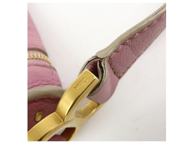 Chloé Borsa a spalla e tracolla Chloe Marcie in pelle Viola - vista 7