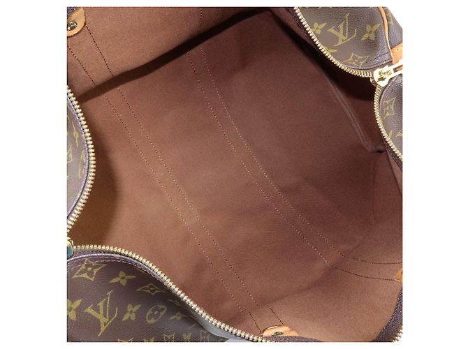 Louis Vuitton Monogram Keep All Bandouliere 45 Borsa Boston M41418 - vista 19