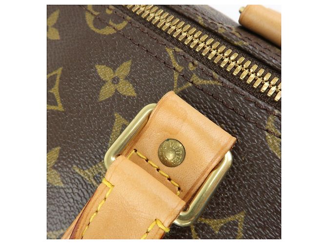 Louis Vuitton Monogram Keep All Bandouliere 55 Borsa Boston M41414 - vista 12