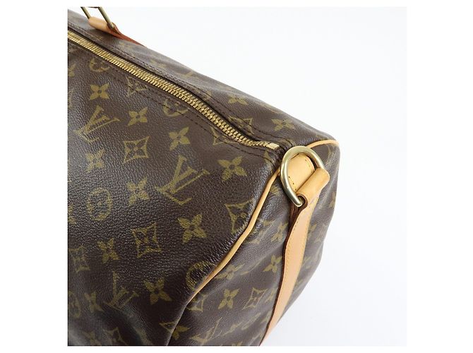 Louis Vuitton Monogram Keep All Bandouliere 55 Borsa Boston M41414 - vista 16