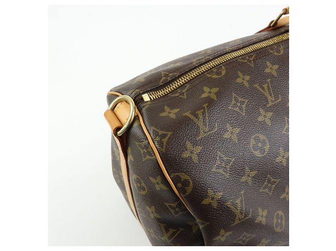 Louis Vuitton Monogram Keep All Bandouliere 55 Borsa Boston M41414 - vista 17