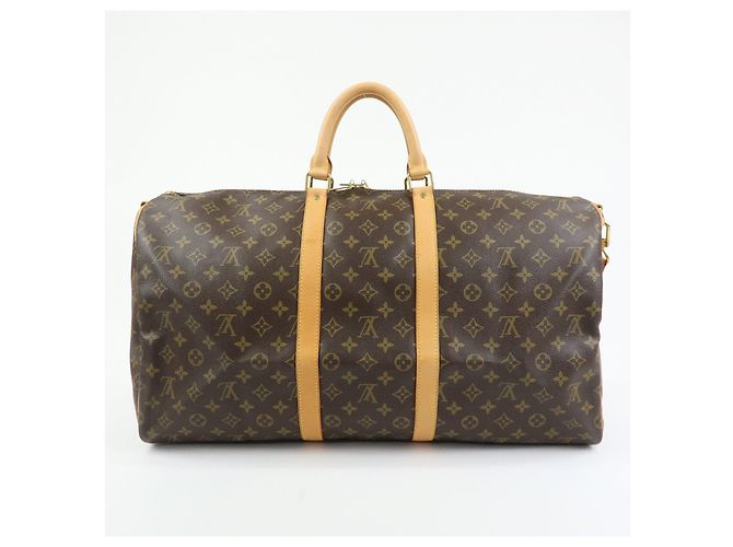 Louis Vuitton Monogram Keep All Bandouliere 55 Borsa Boston M41414 - vista 2