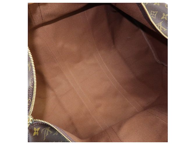 Louis Vuitton Monogram Keep All Bandouliere 55 Borsa Boston M41414 - vista 22