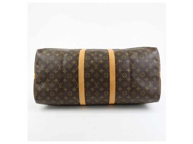 Louis Vuitton Monogram Keep All Bandouliere 55 Borsa Boston M41414 - vista 5