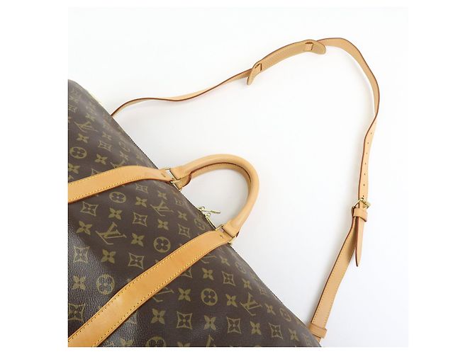 Louis Vuitton Monogram Keep All Bandouliere 55 Borsa Boston M41414 - vista 6