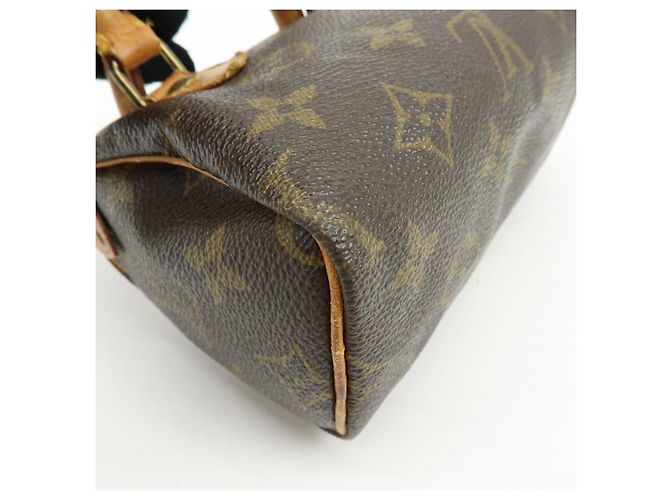 Lotto Louis Vuitton Monogram Mini Speedy Hand Bag Brown M41534 J75011 - vista 16