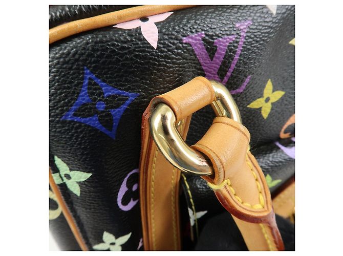 Louis Vuitton Monogram Multicolor Priscilla Hand Bag Noir M40097 - vista 10