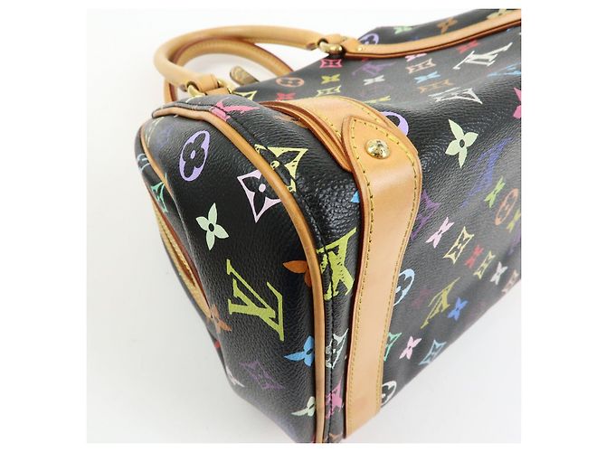 Louis Vuitton Monogram Multicolor Priscilla Hand Bag Noir M40097 - vista 12