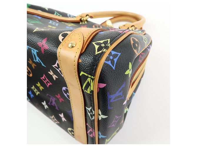 Louis Vuitton Monogram Multicolor Priscilla Hand Bag Noir M40097 - vista 13