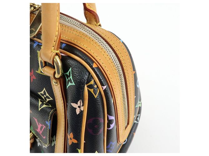 Louis Vuitton Monogram Multicolor Priscilla Hand Bag Noir M40097 - vista 14