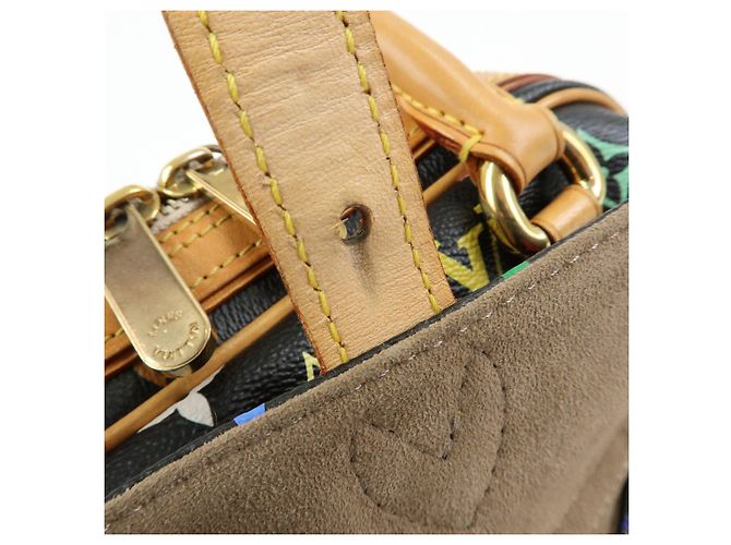 Louis Vuitton Monogram Multicolor Priscilla Hand Bag Noir M40097 - vista 17