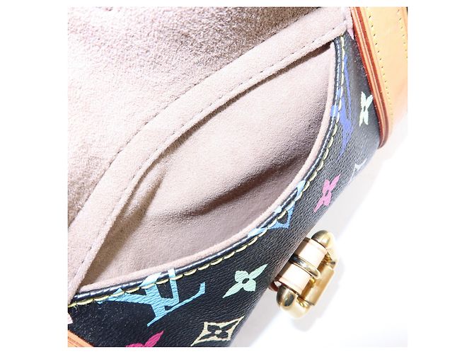 Louis Vuitton Monogram Multicolor Priscilla Hand Bag Noir M40097 - vista 18