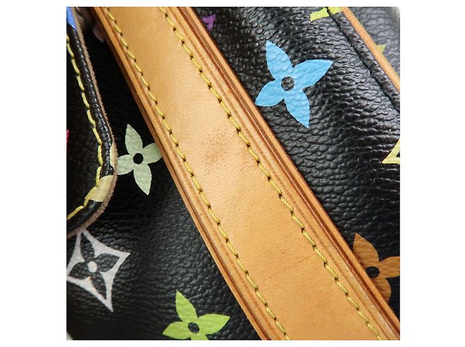 Louis Vuitton Monogram Multicolor Priscilla Hand Bag Noir M40097 - vista 19