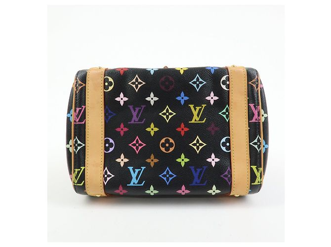 Louis Vuitton Monogram Multicolor Priscilla Hand Bag Noir M40097 - vista 5